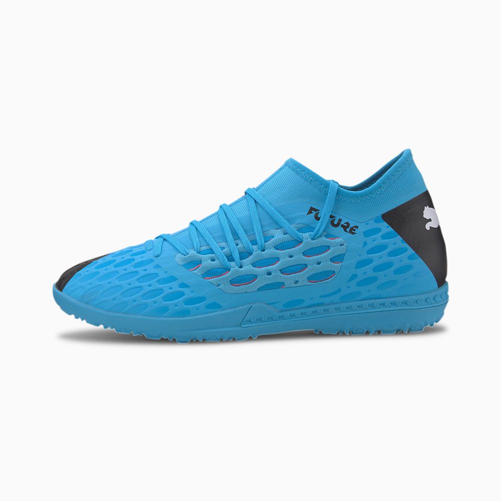 Puma FUTURE 5.3 NETFIT TT Férfi Focicipő - Kék/Fekete/Rózsaszín ( Hungary - KNDYJ3149 )